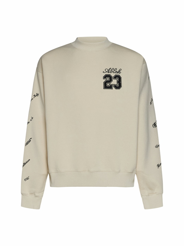 Photo: Off-White Logo Crewneck Sweatshirt