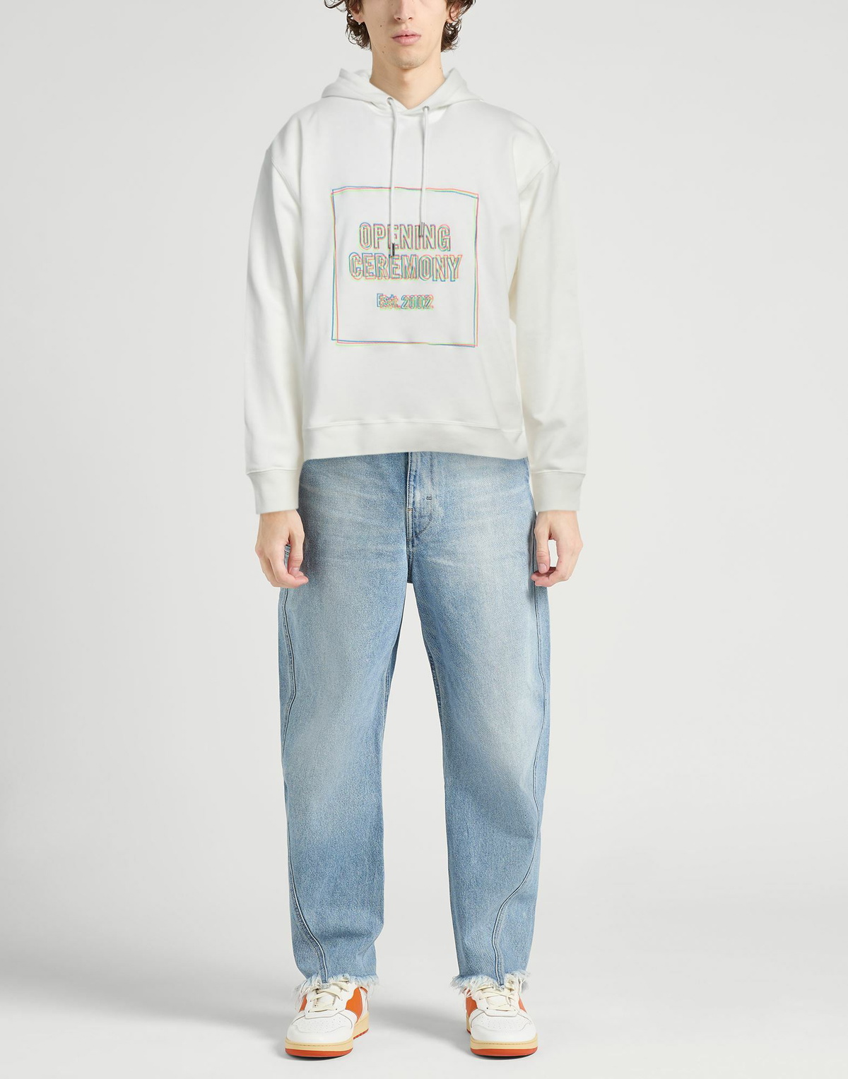 Opening Ceremony Mens Sweatshirt in White