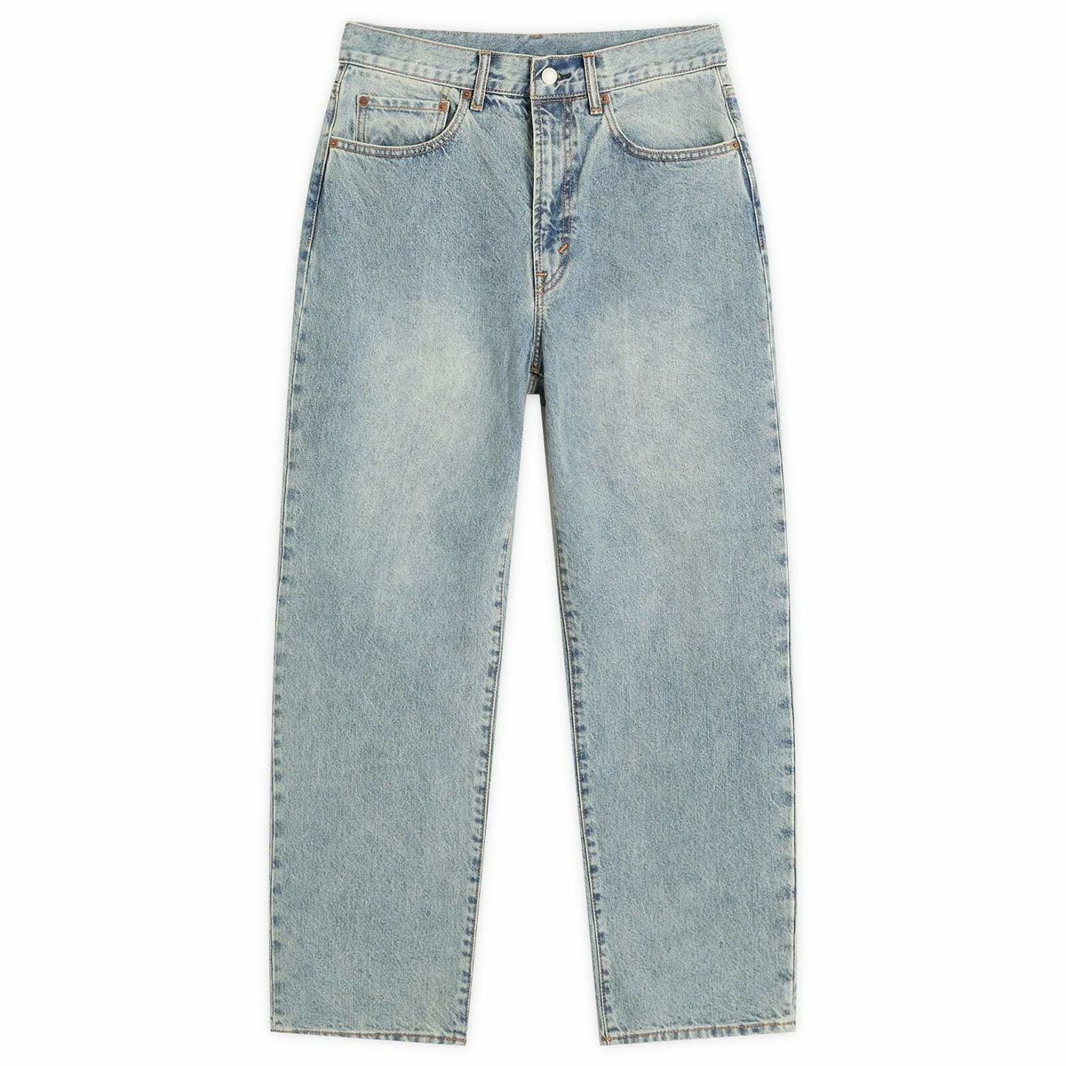thisisneverthat Men's Regular Jeans in Washed Blue
