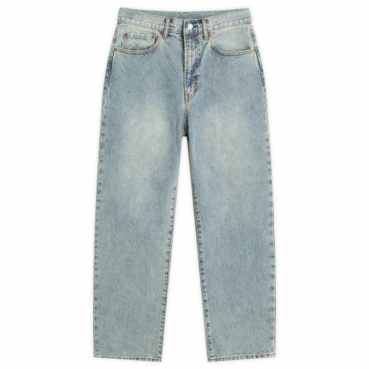 Photo: thisisneverthat Men's Regular Jeans in Washed Blue