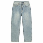 thisisneverthat Men's Regular Jeans in Washed Blue