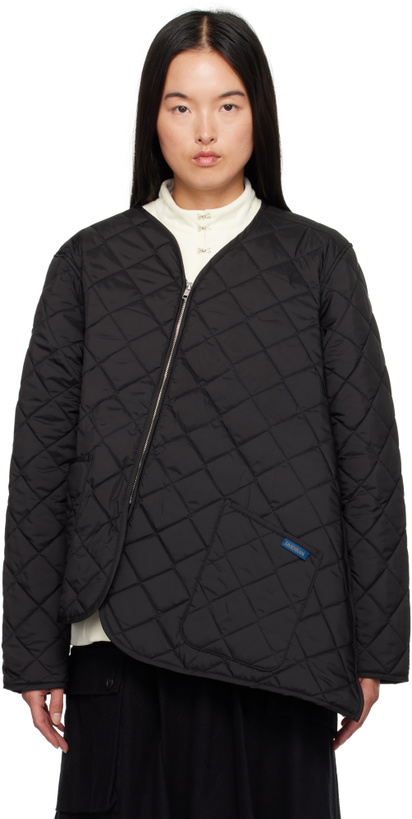 Photo: Comme des Garçons Shirt Black Lavenham Edition Bias Thornham Jacket