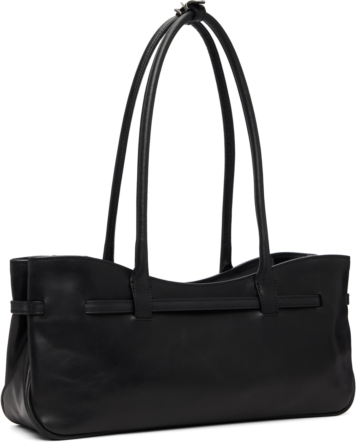 MARGESHERWOOD Black Grandma Used Shoulder Bag