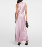Polo Ralph Lauren Satin maxi dress