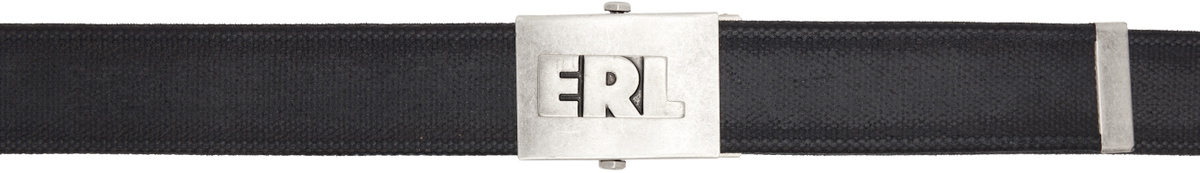 小物 ERL WEBBING BELT ERL Black Webbing Belt ERL