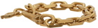 Dolce & Gabbana Gold Antique Chain Link Bracelet