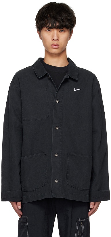 Photo: Nike Black Embroidered Jacket