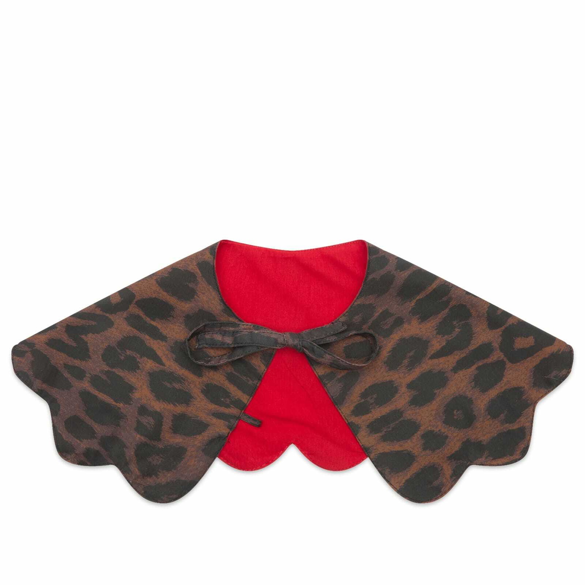 Damson Madder Women's Novelty Wastage Dog Collar in Leopard 