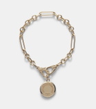 FoundRae Internal Compass 18kt gold bracelet with diamonds