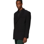 Balenciaga Black 80s Shoulder Blazer