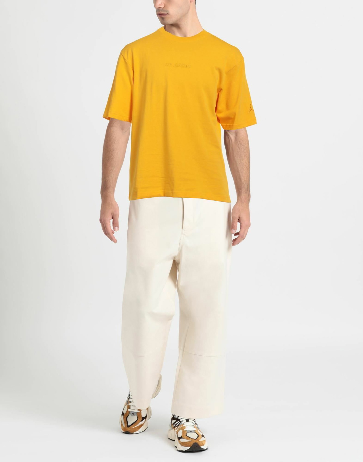 Jordan Mens T-shirt in Yellow