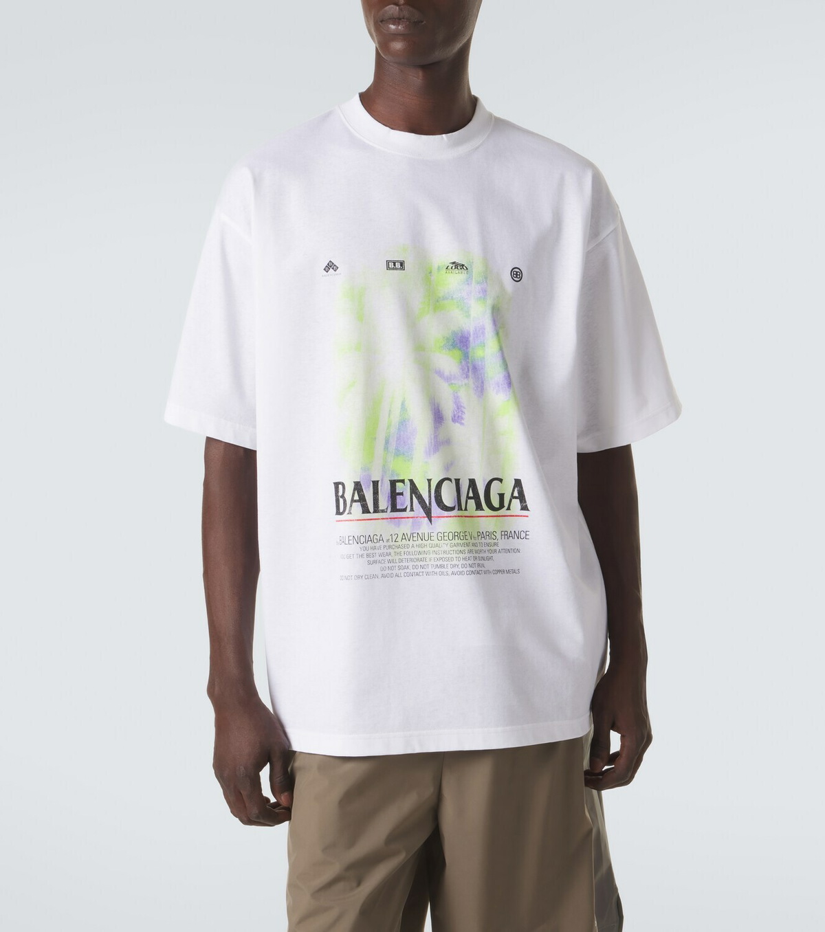 Tシャツ(半袖/袖なし) BALENCIAGA Printed cotton-jersey T-shirt BALENCIAGA Printed cotton-jersey T-shirt | NET-A-PORTER