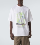 Balenciaga Printed cotton jersey T-shirt