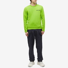 Moncler Grenoble Men's Crew Sweat in Bright Green