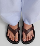 Toteme Leather thong sandals