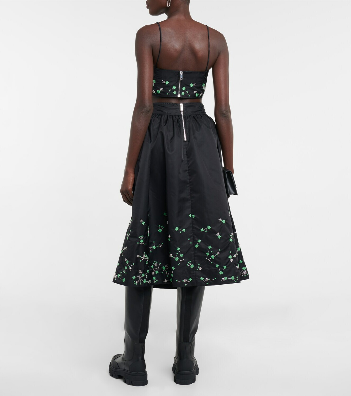 Ganni - Beaded midi skirt GANNI