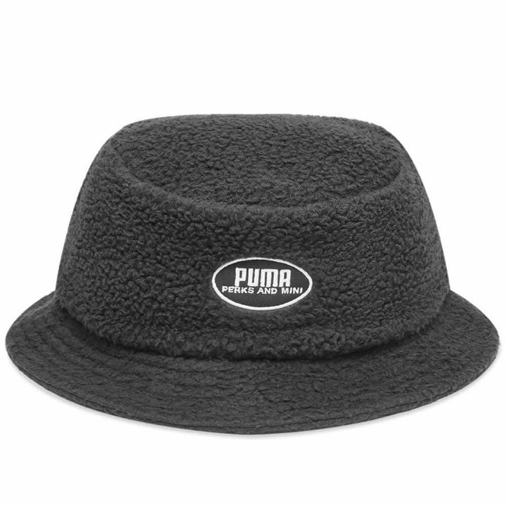 Photo: Puma x PAM Sherpa Bucket Hat in Puma Black