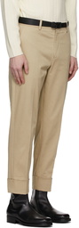 Solid Homme Beige Trousers