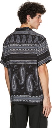 thisisneverthat Black Paisley Short Sleeve Shirt