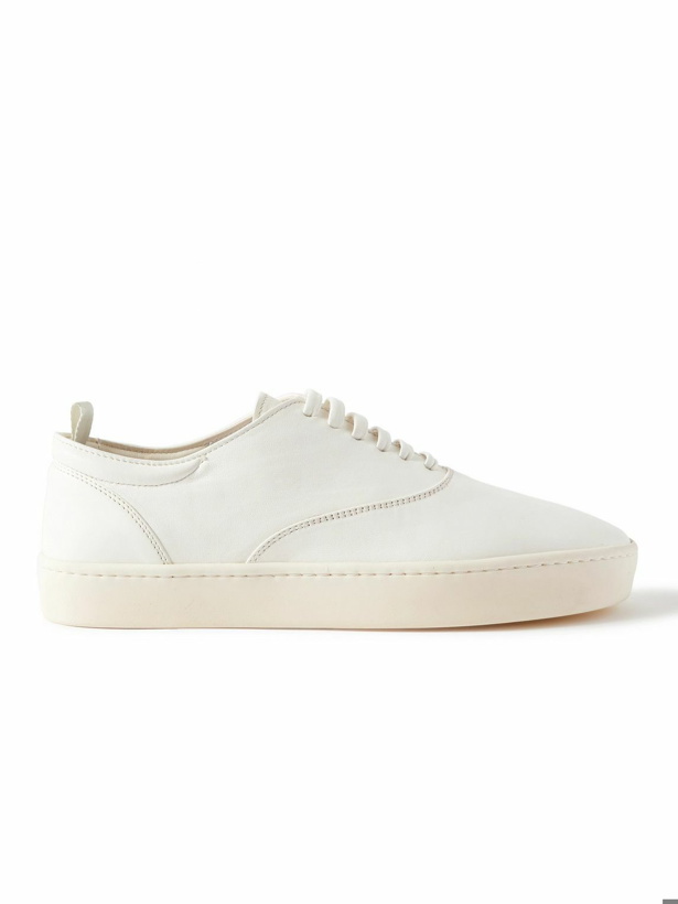 Photo: Officine Creative - Bug Leather Sneakers - Neutrals