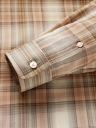 Auralee - Checked Wool-Blend Shirt - Neutrals