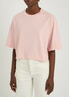 Canada Goose Addison Cropped Cotton T-shirt Rose