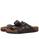 Birkenstock Arizona in Black Smooth Leather