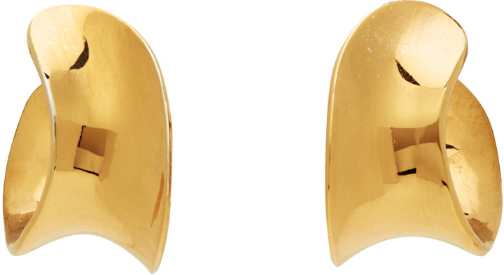 Photo: AGMES Gold Mini Laila Hoop Earrings