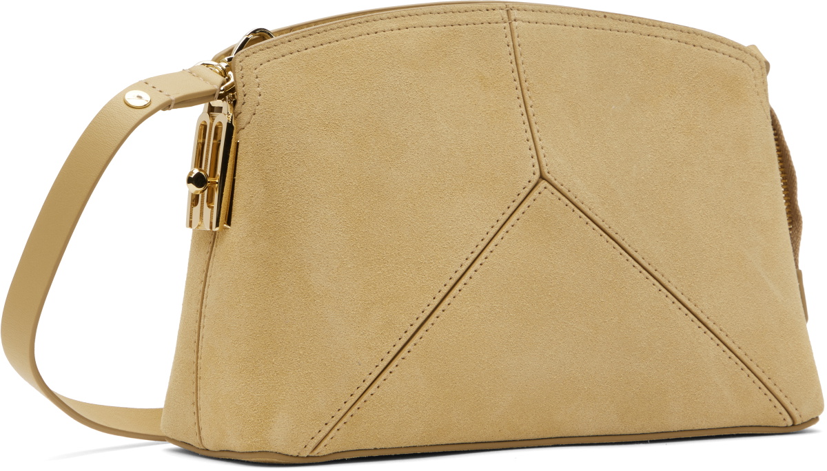 Victoria Beckham Beige 'Victoria' Crossbody Bag
