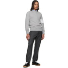 Thom Browne Gray Classic Loopback 4-Bar Sweatshirt