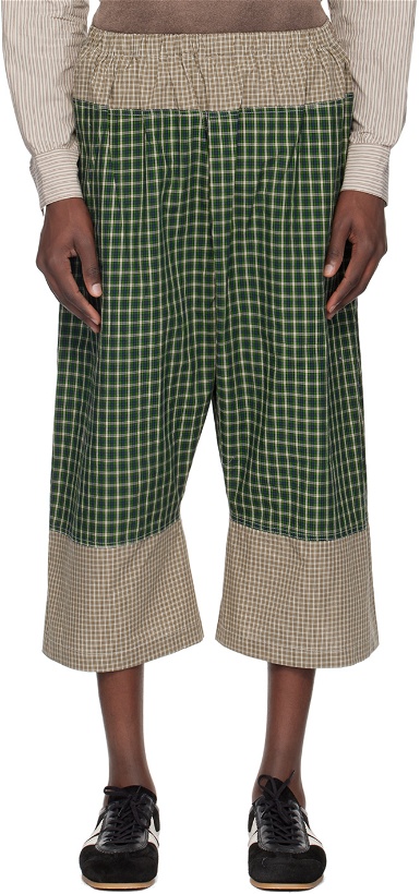 Photo: SC103 Multicolor Paneled Shorts
