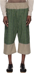 SC103 Multicolor Paneled Shorts