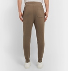 John Elliott - Ebisu Slim-Fit Tapered Loopback Cotton-Jersey Sweatpants - Brown