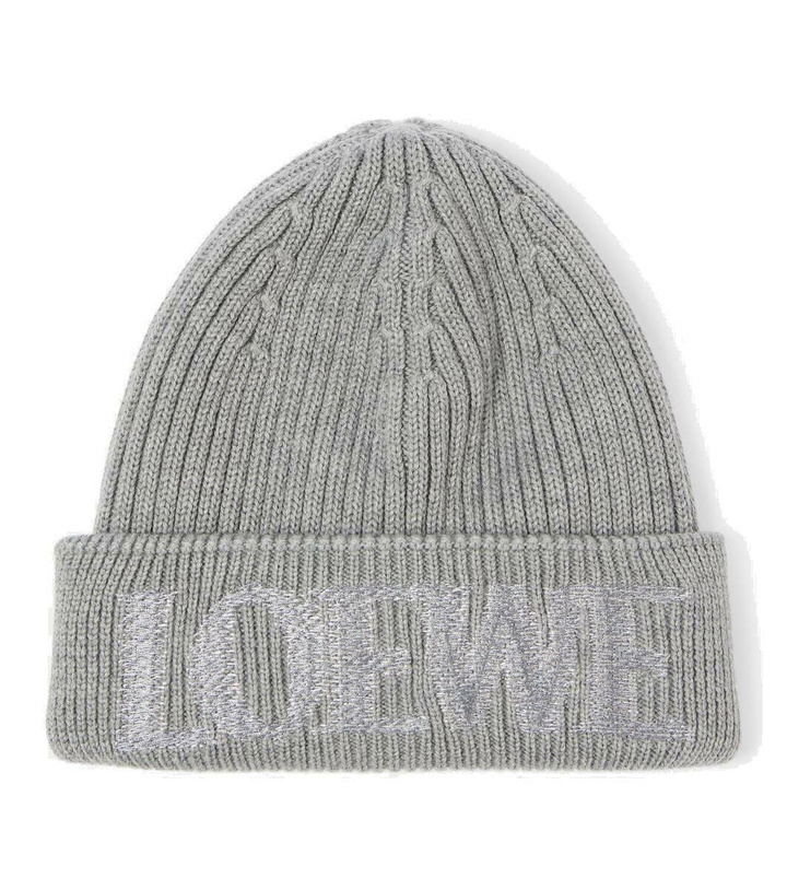 Photo: Loewe Logo wool beanie