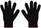 Yohji Yamamoto Black Work Gloves