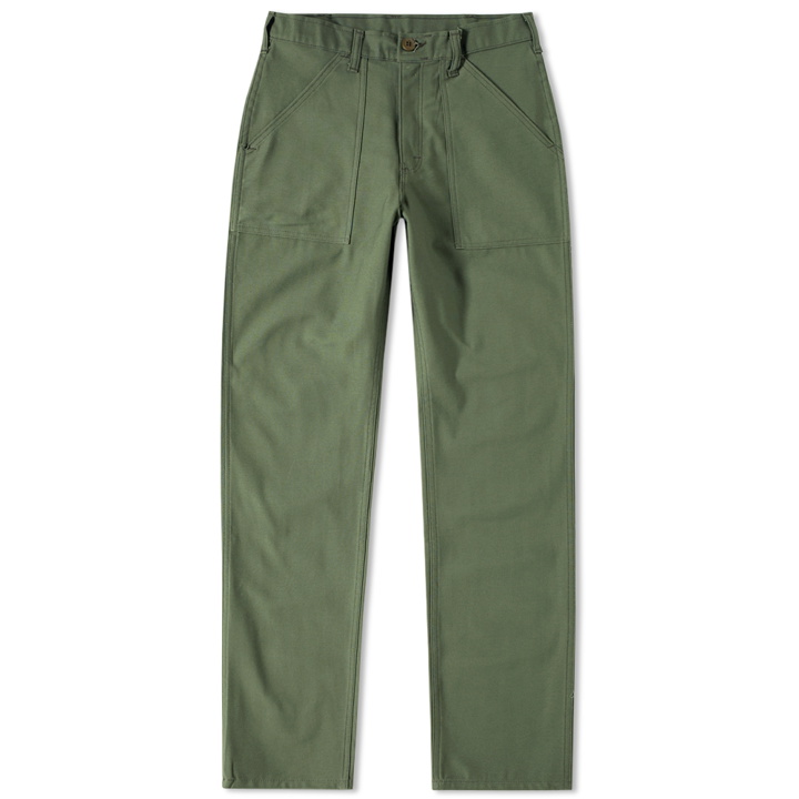 Photo: Stan Ray Taper Fit 4 Pocket Fatigue Pant Green