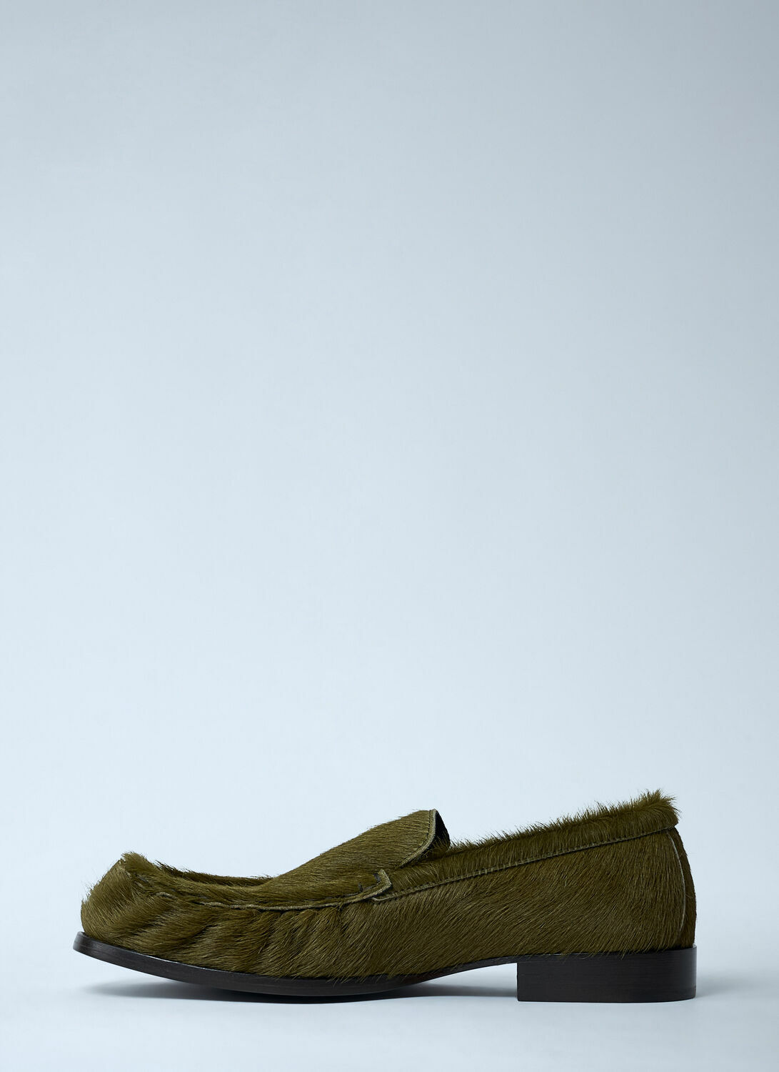 Dries Van Noten Pony Hair Loafers