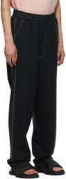 We11done Black Carpenter Lounge Pants