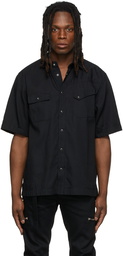 Sacai Black Denim Shirt