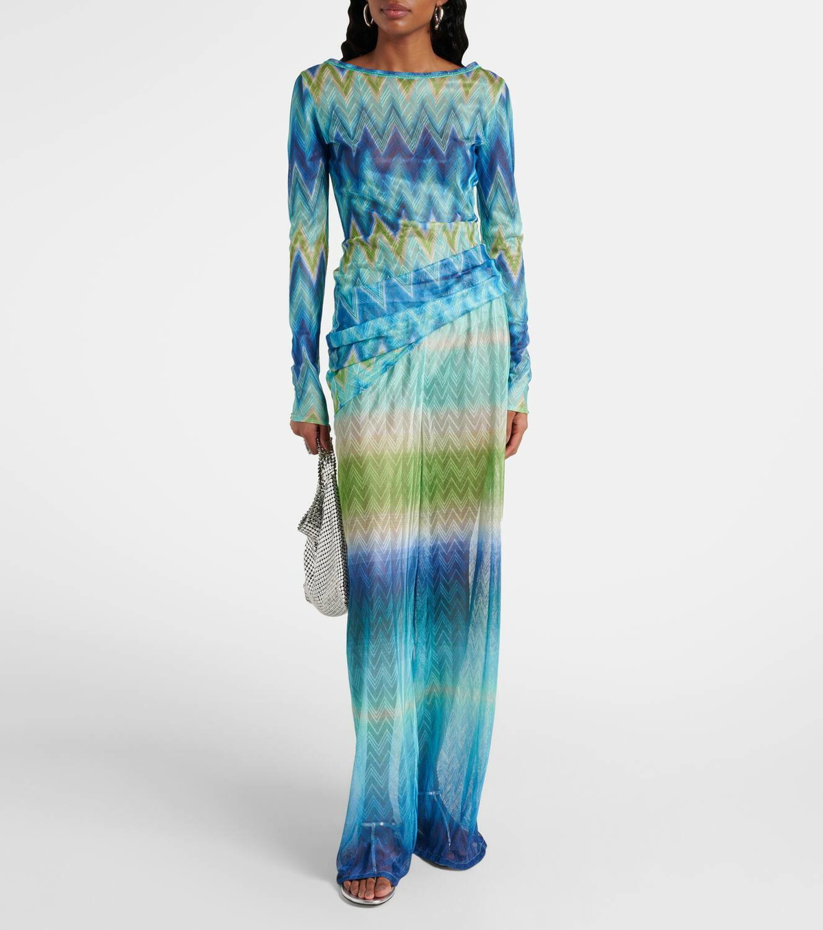 zig zag beach dress Missoni