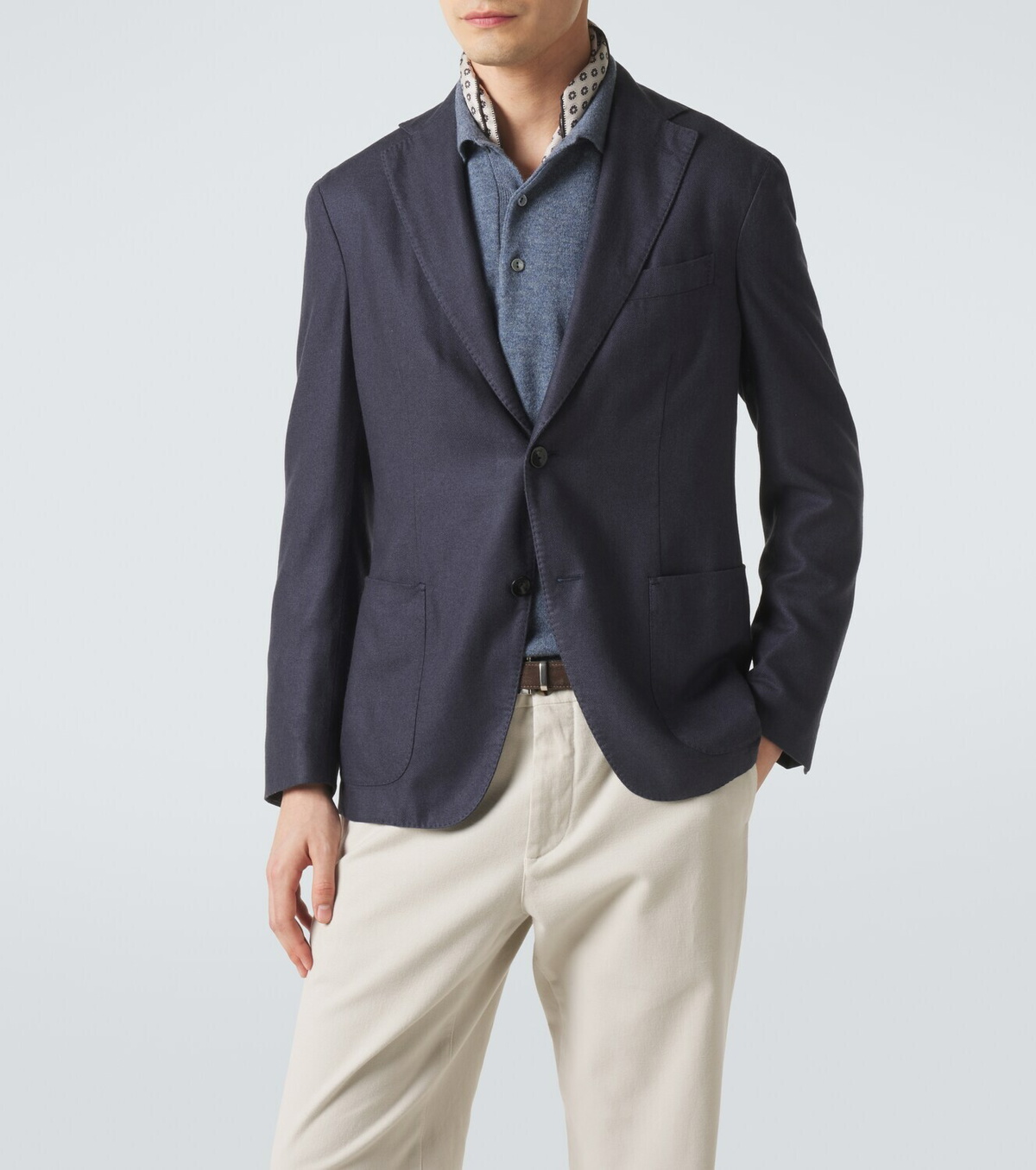 Agnona Silk and cashmere blazer