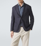 Agnona Silk and cashmere blazer