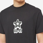 Lo-Fi Men's Star T-Shirt in Black