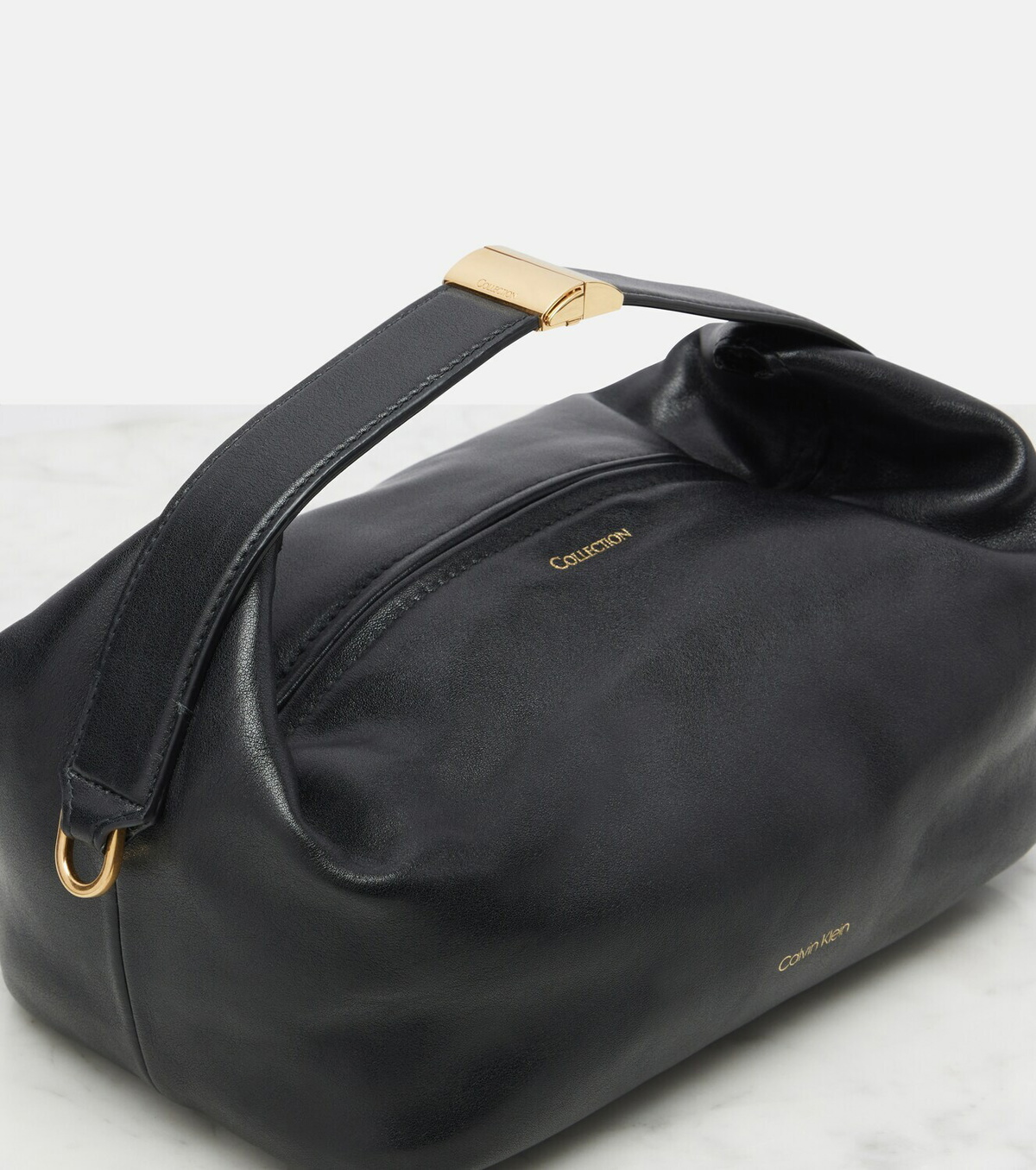 Calvin Klein Collection Andy Small leather shoulder bag