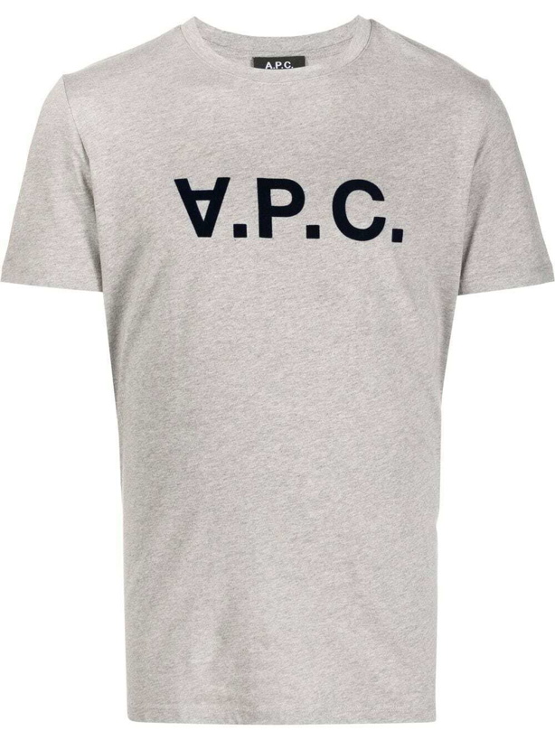 Photo: A.P.C. - Vpc Logo Organic Cotton T-shirt