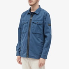 Barbour Men's B.Intl Cloud Overshirt in Dark Denim