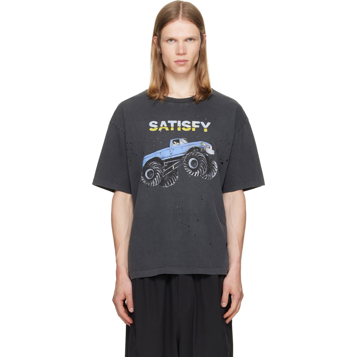 Satisfy Gray MothTech T‑shirt