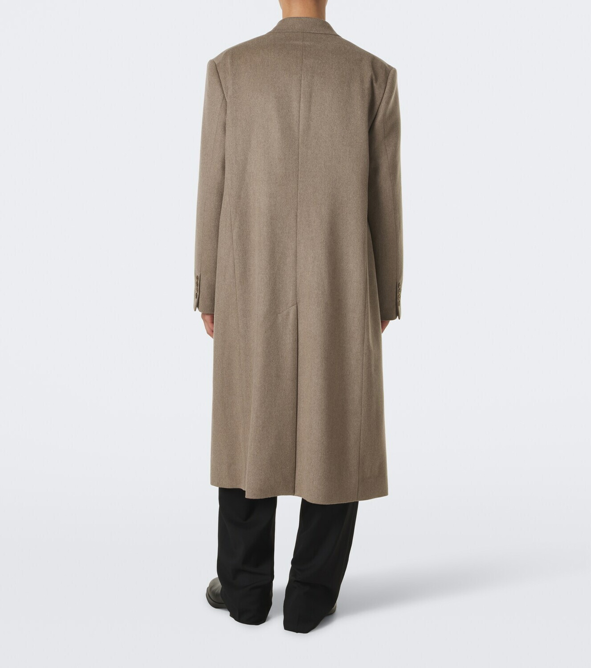 Auralee Double-breasted cashmere coat