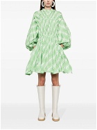 JIL SANDER - Plaid-check Pattern Mini Dress