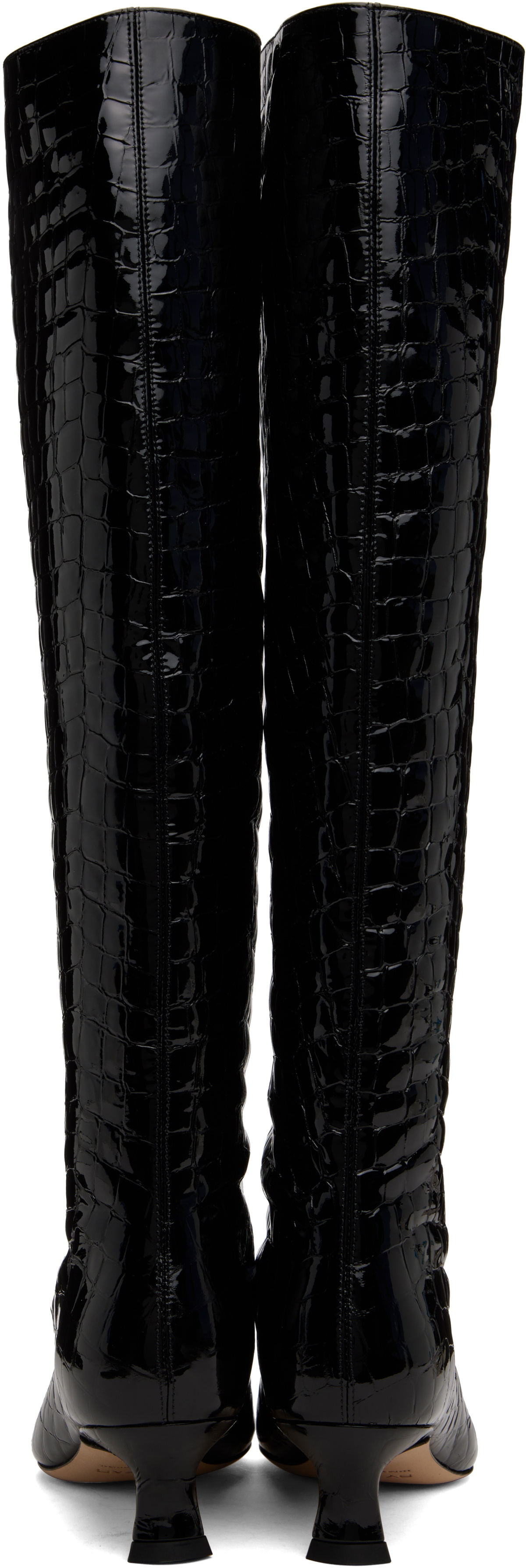 BY FAR Black Kitten Stevie 42 Tall Boots